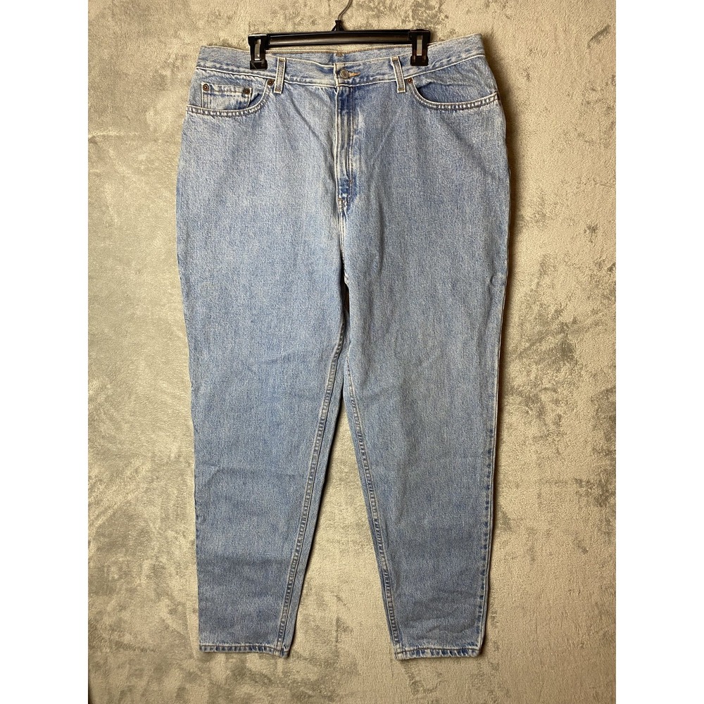 Levi's Womens 20M 550 Relaxed Fit Tapered Leg Jeans Blue Denim